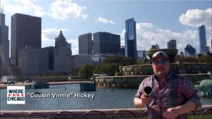 Cousin Vinnie in front of Buckingham Fountain